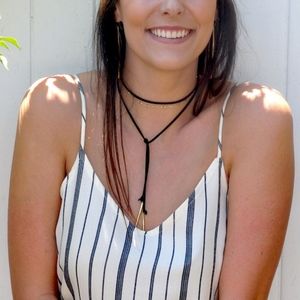 Bolo Style Suede Necklaces